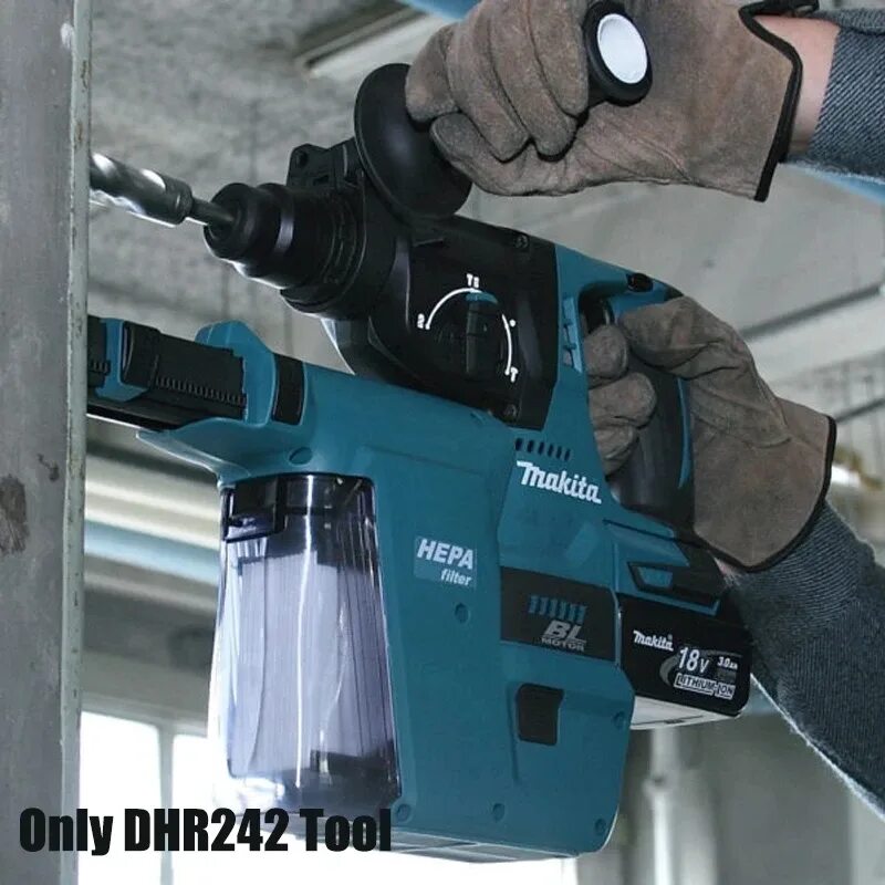 Аккумуляторный перфоратор с пылесосом. Перфоратор makita dhr242rfe. аккумуляторный перфоратор makita lxt dhr242rfe. перфоратор аккумуляторный drh242 rfe makita. перфоратор makita dhr202rf lxt 18v.