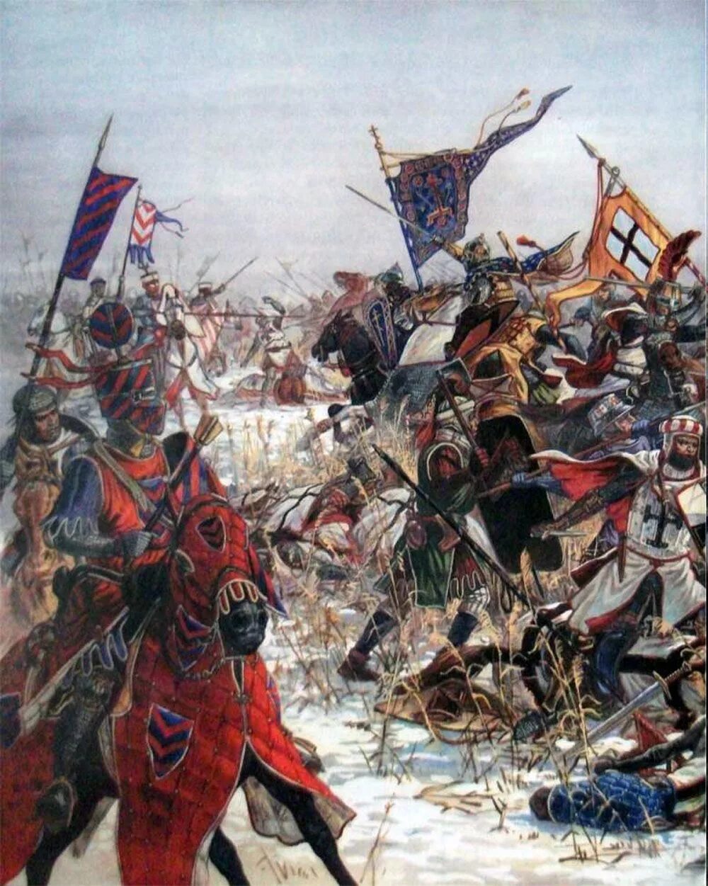 Битвы и сражения ледовое побоище. Битва Ледовое побоище 1242.