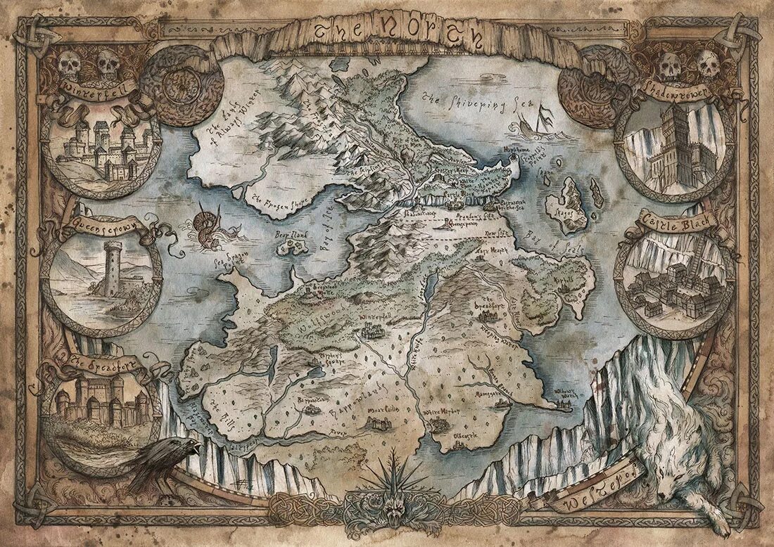 Game map. Карта Вестероса. Карты game of Thrones. Карта Вестероса арт. Карта Вестероса старинная.