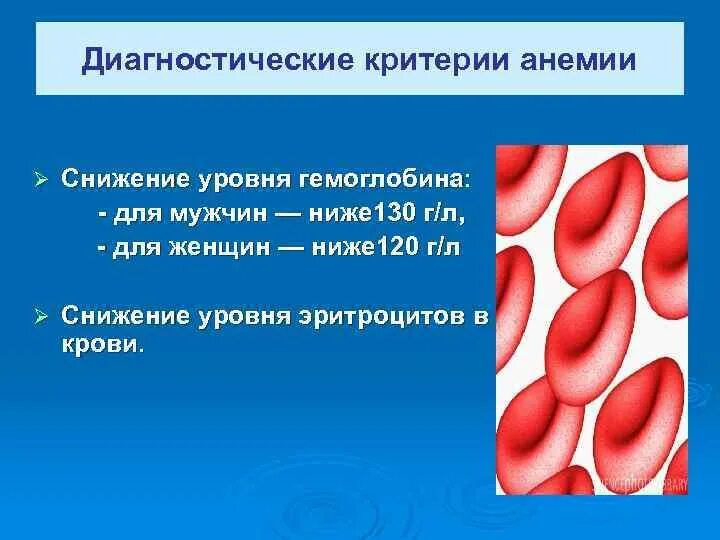 Низкий уровень эритроцитов. Снижение уровня гемоглобина. Анемический ШОК. Снижение уровня эритроцитов в крови.