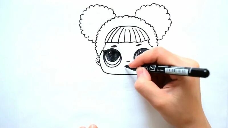 Рисовать куклу видео. Рисовать куклу видео