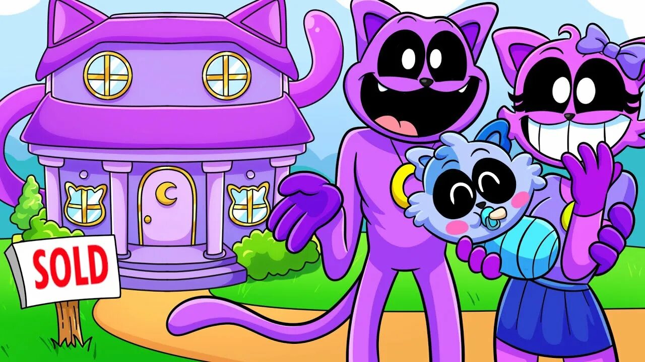 CATNAP BUYS HIS FIRST HOUSE?! Poppy Playtime 3 Animation - YouTube