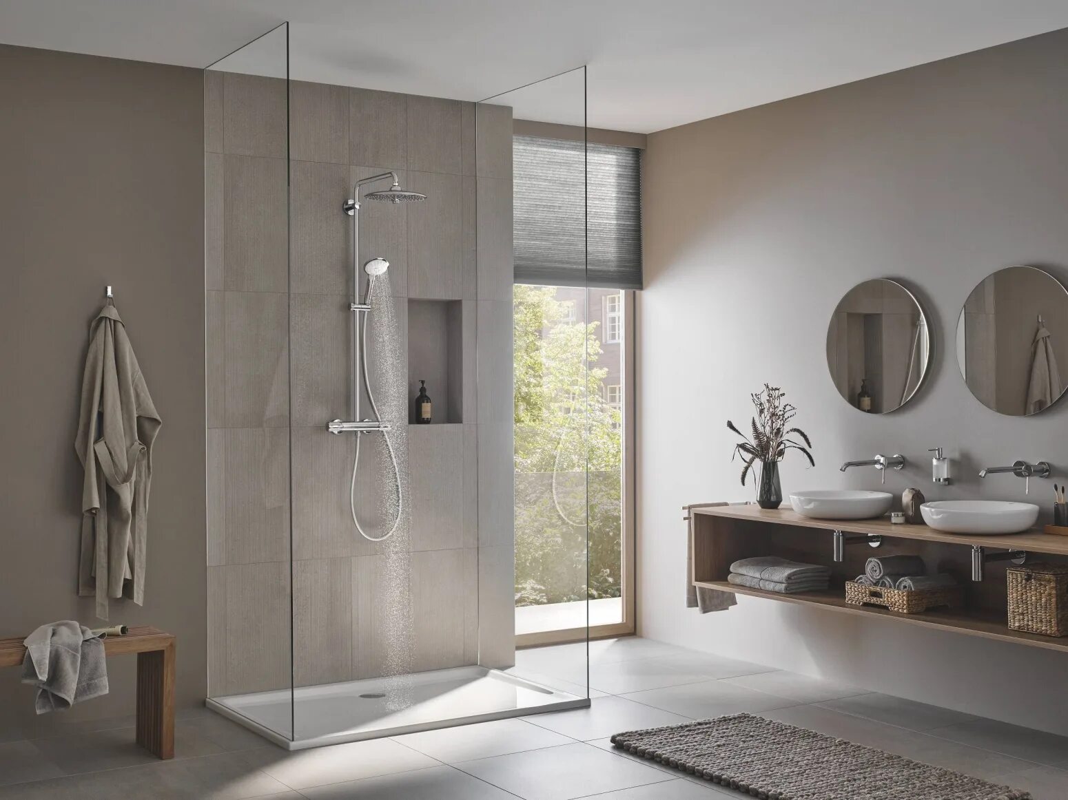 Grohe Euphoria 260. Душевая стойка Grohe Euphoria System 260 27296003. 27296003 Grohe. Душевая система Grohe Euphoria.