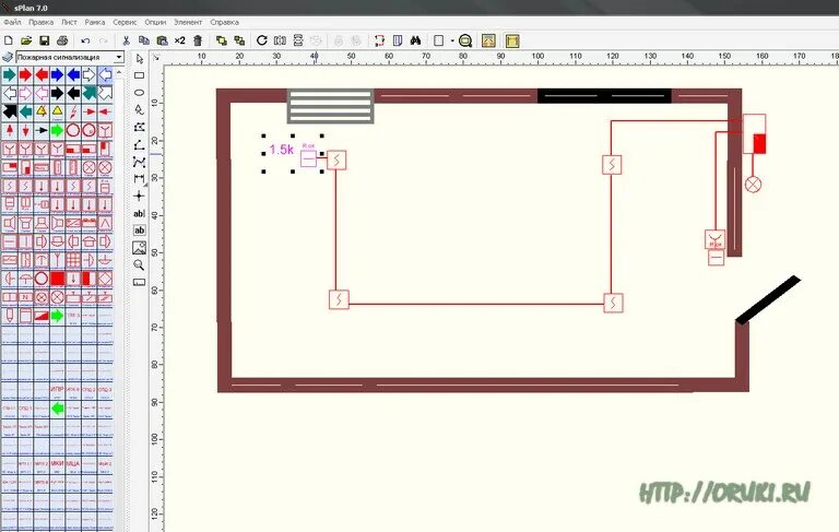 SPLAN 7.0 план здания. SPLAN 8.0 библиотеки. Библиотеки для SPLAN 7.0. SPLAN для охранно пожарной сигнализации. Бесплатный splan 7.0