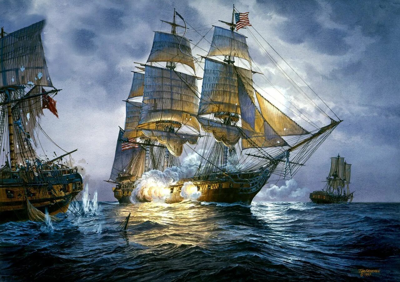 Селафаил (линейный корабль, 1840). Картины USS Constitution. Фрегат Конститьюшн. Морское сражение парусников. Морская фрегата