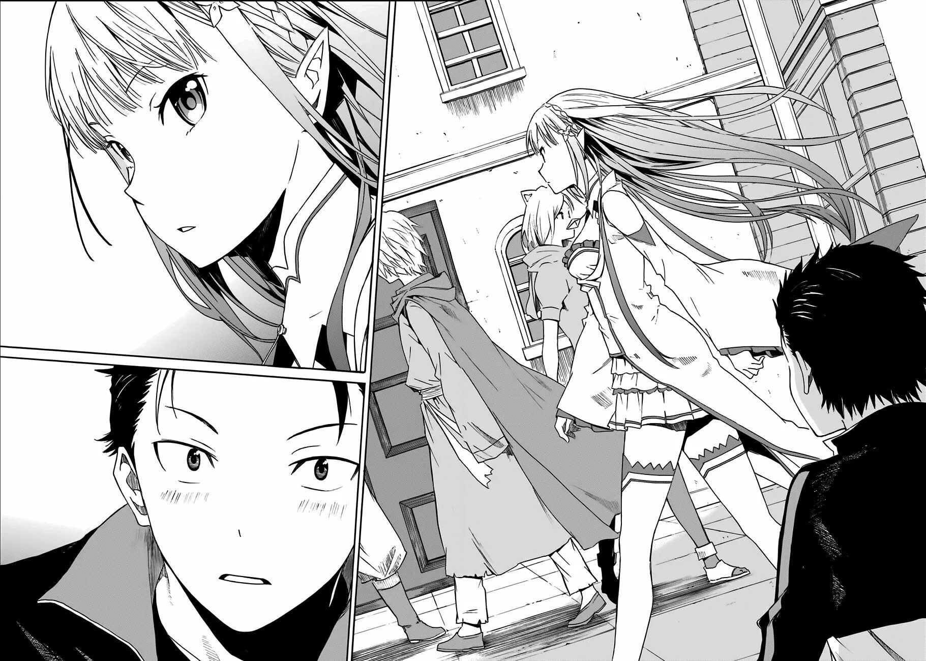 Рэм манга. Re:zero. Страницы манги ре зеро. Жизнь с нуля в альтернативном мире манга. Ре зеро манга.