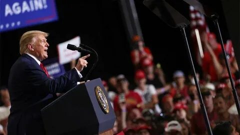 Предвыборный митинг трампа
