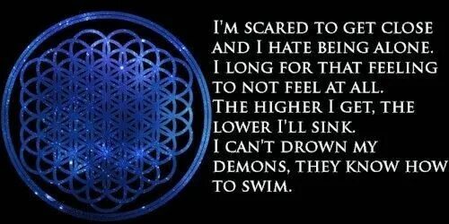 Get scared. I'm scared to get close and i hate being alone i long for that feeling to not feel at all перевод. Thoughts and notions. Bring me the horizon music to listen to dance to blaze. Feeling my mind.