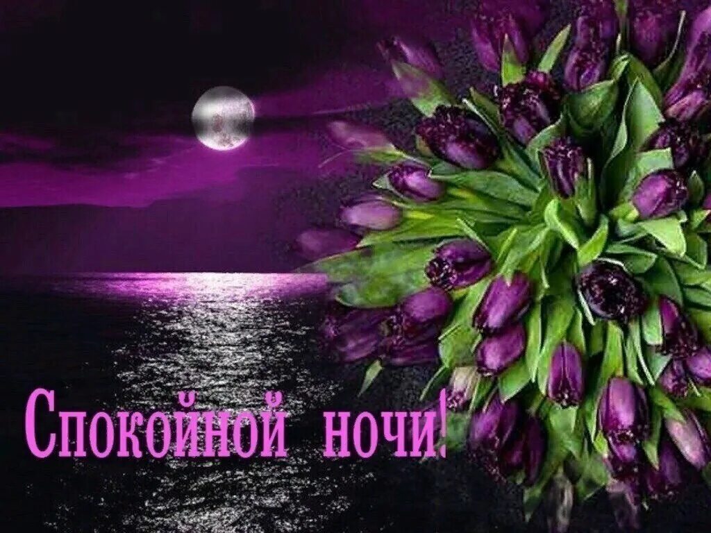 Доброй ночи картинки пожелания весенние. Спокойной ночи цветы. Доброго вечера и спокойной ночи. Доброй весенней ночи. Цветы с пожеланием спокойной ночи.