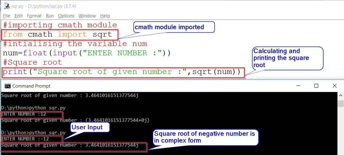 Valueerror math domain error. Sqrt в питоне. импортировать sqrt. valueerror: math domain error соответствует следующей ситуации…. квадратный корень в питоне sqrt.