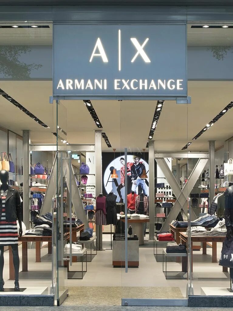 Армани Exchange. Armani Exchange магазин. A/X Armani Exchange.