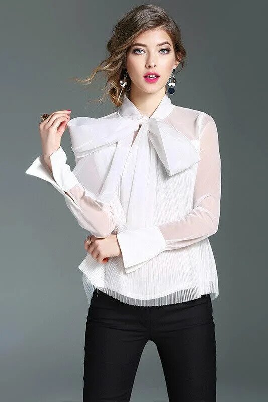 блузки с бантами фото. блуза с бантом. блузка с белым воротником. блузка с бантом. красивые блузы.