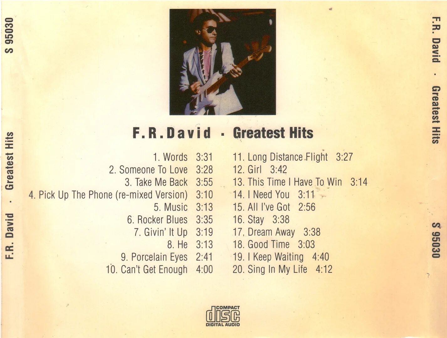 F.R. David - Greatest Hits (1991) кассета. F R David. Fr David Greatest Hits. F.R.David Greatest Hits. Do get back to me