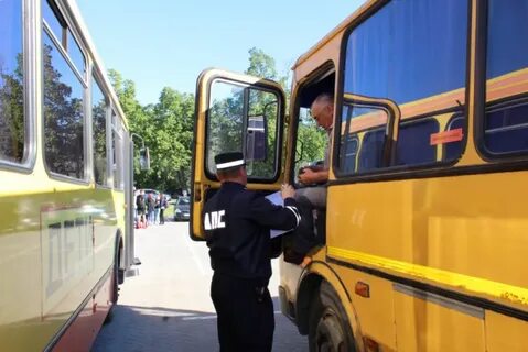 Перевозка детей автобусом в ночное время
