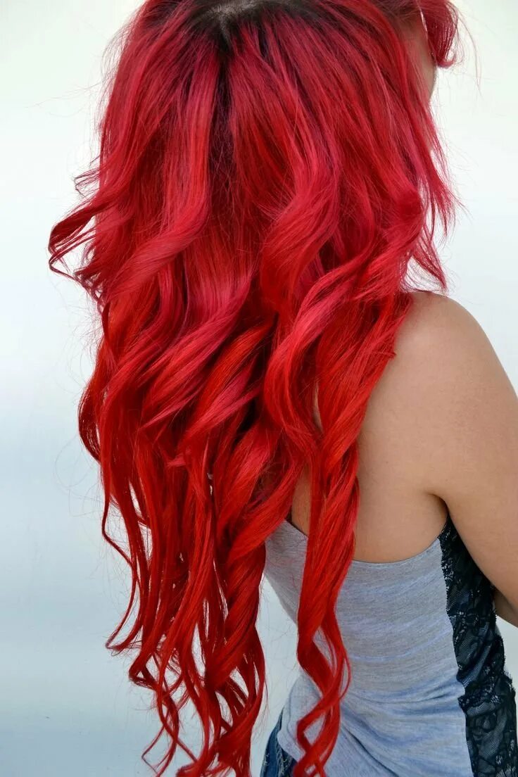 Руссо красные волосы. Red hair оттенки. Яркие красные волосы. Алые волосы.