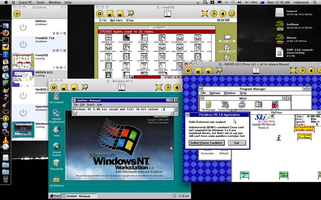 Windows NT 3.11.