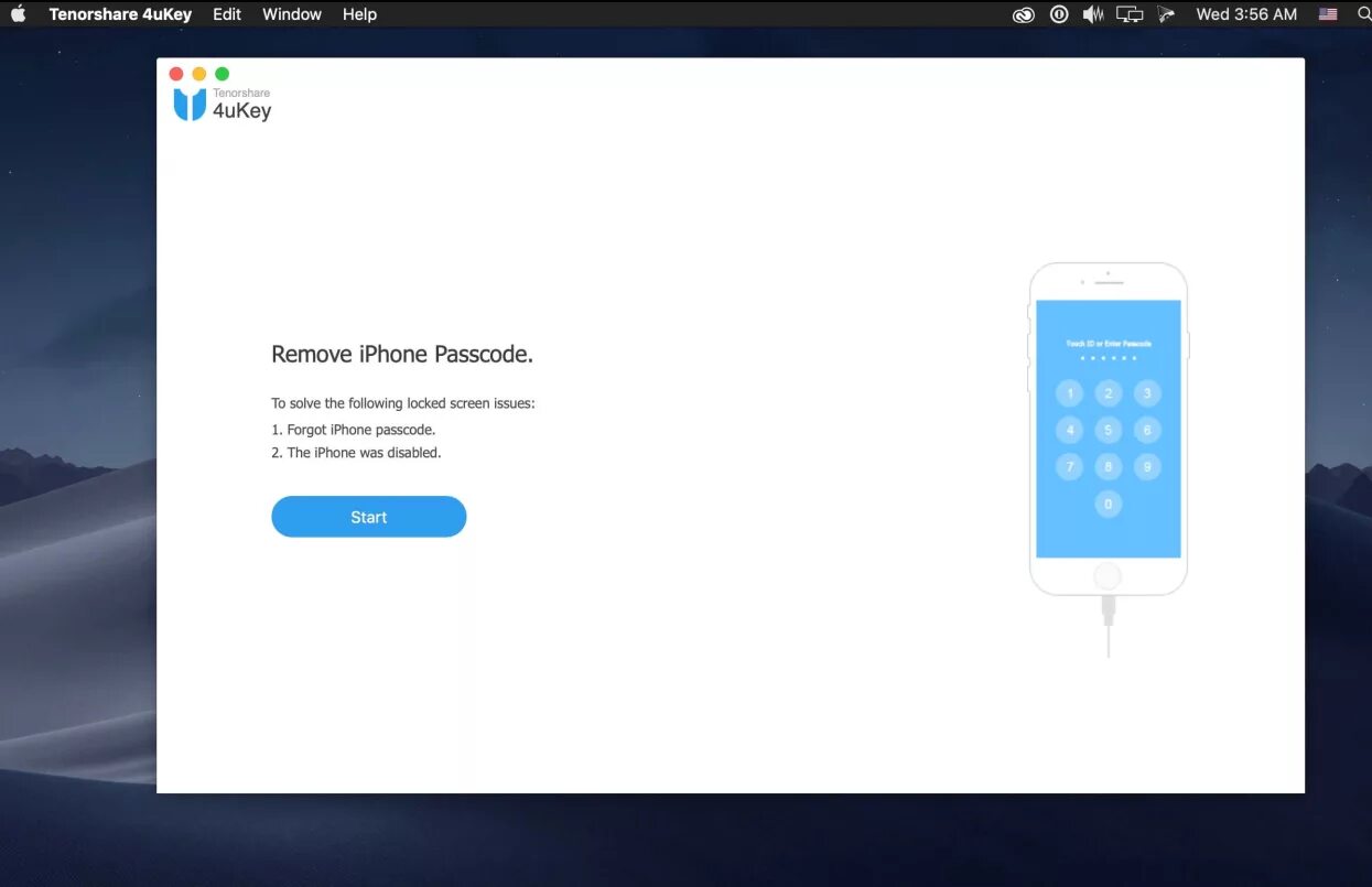 4ukey iphone. Tenorshare 4ukey. Tenorshare 4. 4ukey IPAD. Разблокировать 11 айфон без пароля