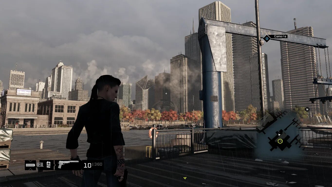 Watch dogs living city