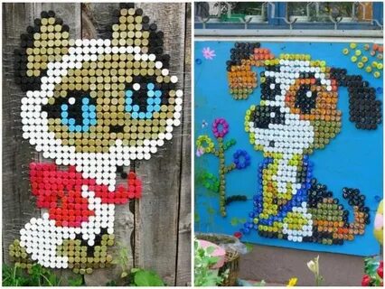 Схема пластиковых крышек
