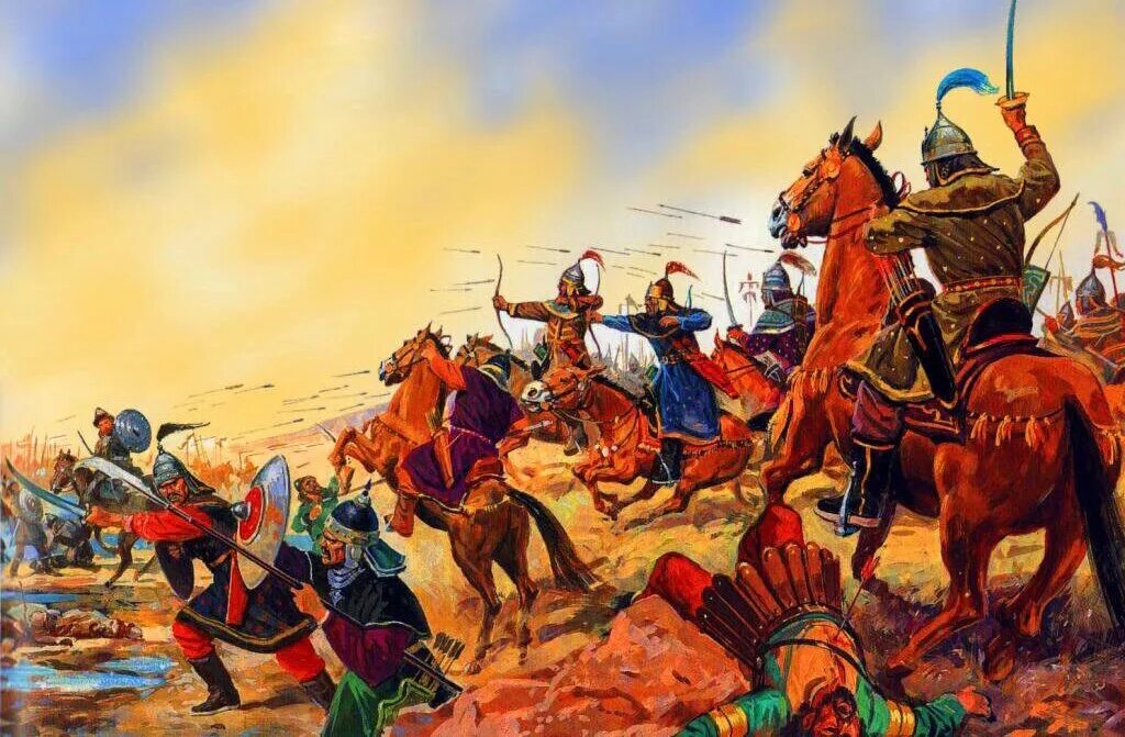 Татаро монгольские завоевания. Татаро монгольское иго чингисхан. 1399 год битва на реке ворскле. Осада козельска батыем. Монголы на руси битва на калке.
