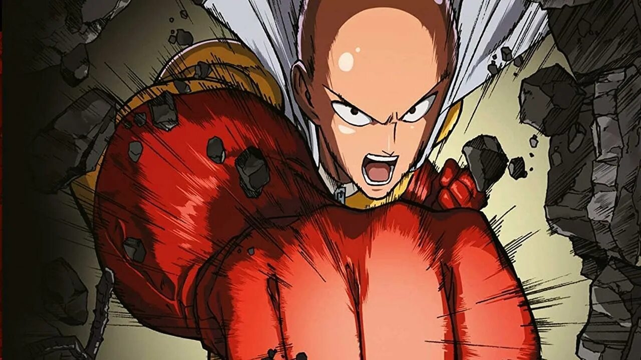 Saitama (one-Punch man). Ванпанчмен Сайтама удар. Сайтама один удар.