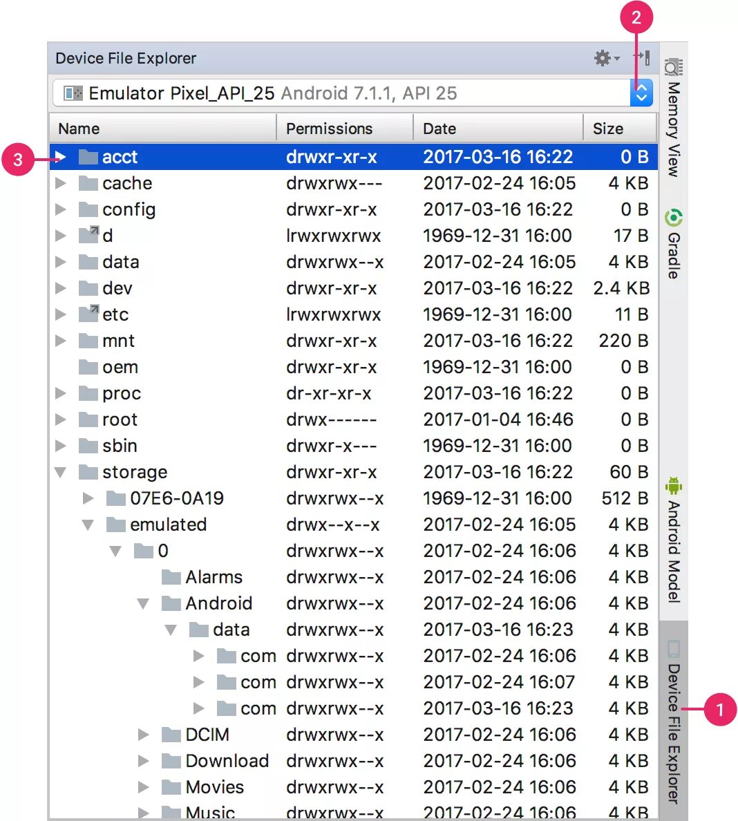 Device файл. Device file Explorer Android Studio.