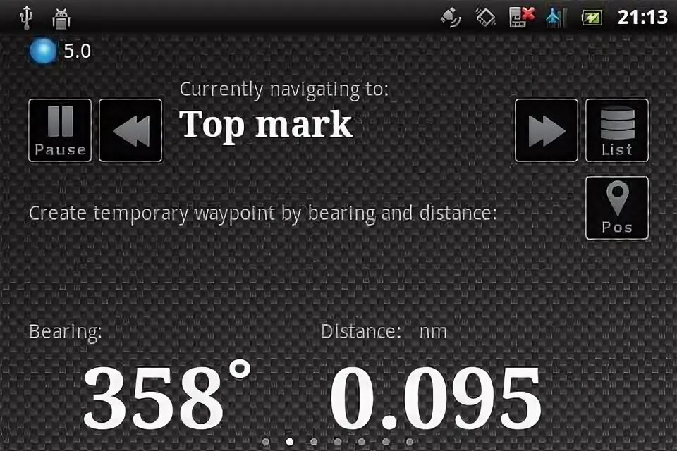 Current navigation