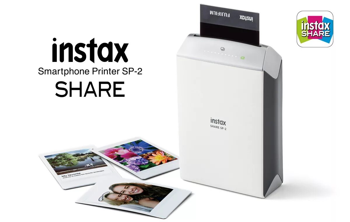 Shared printer. Fujifilm Instax SP-2. Fujifilm Instax принтер. Принтер моментальной печати Fujifilm. Принтер Фуджифильм для печати фотографий.