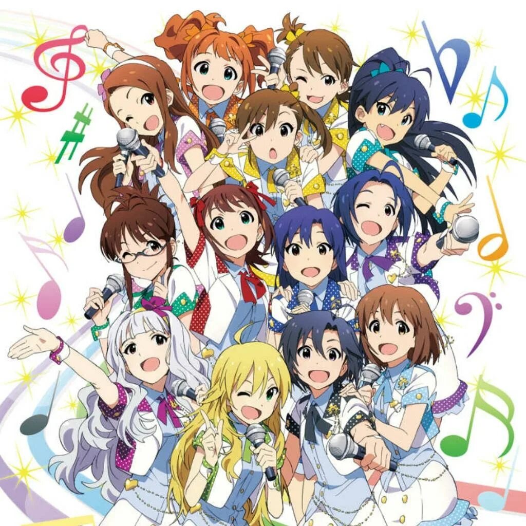 Идолмастер блестящие цвета. The idolmaster shiny festa.