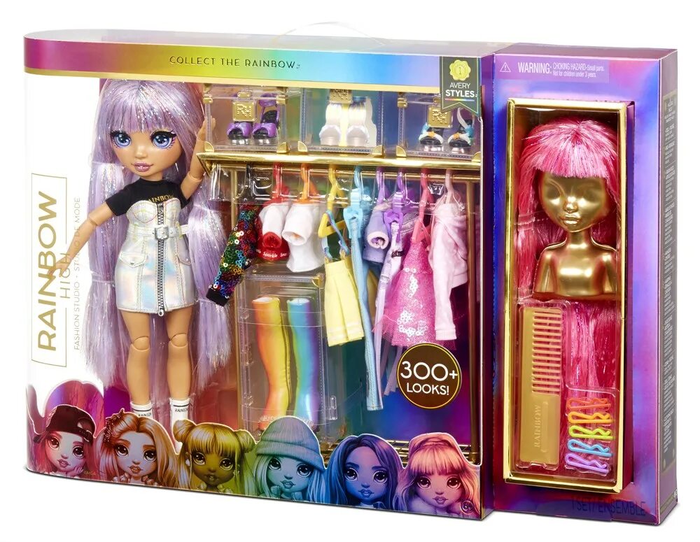 Кукла rainbow high fashion. Кукла Rainbow High модная студия Avery Styles 571049. Куклы Рейнбоу Хай салон красоты. Rainbow High Эйвери. Куклы Rainbow High салон красоты.