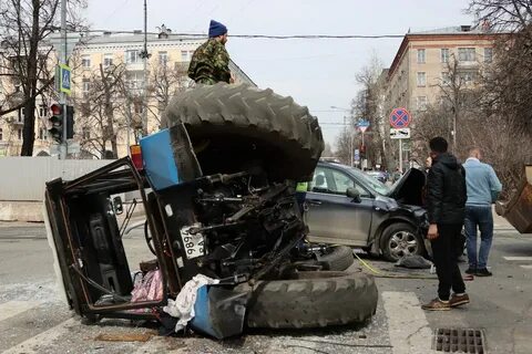 Москва перевернулся