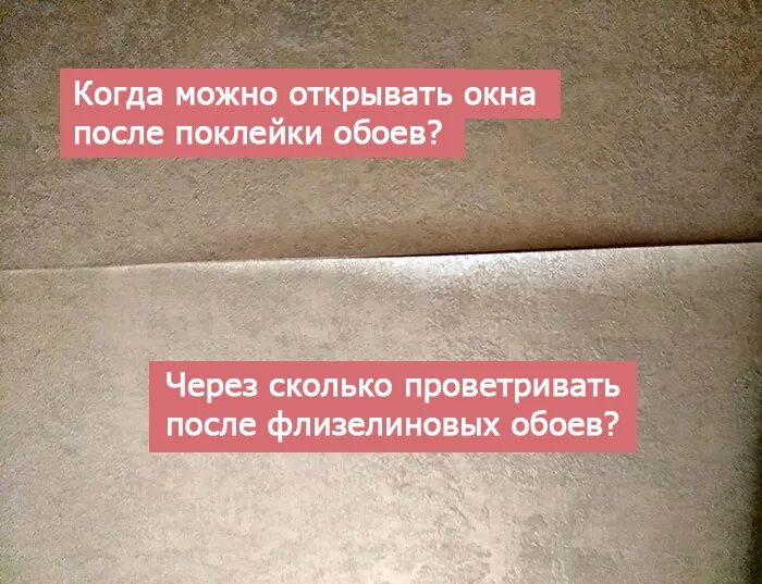 Когда можно открыть окна после поклейки