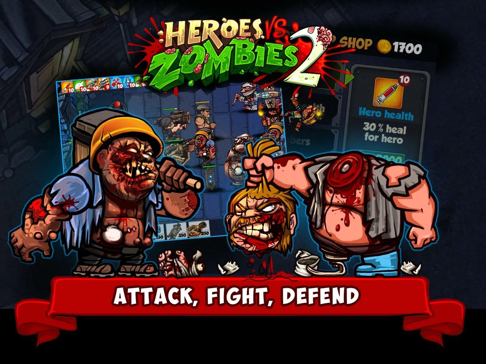 Zombie hero игры