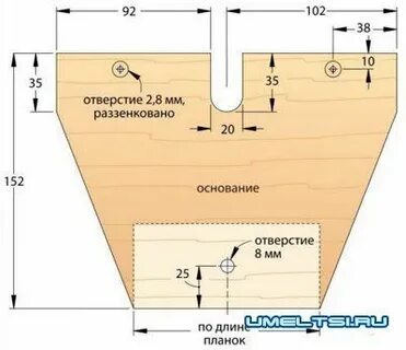 Чертежи шаблонов для фрезера