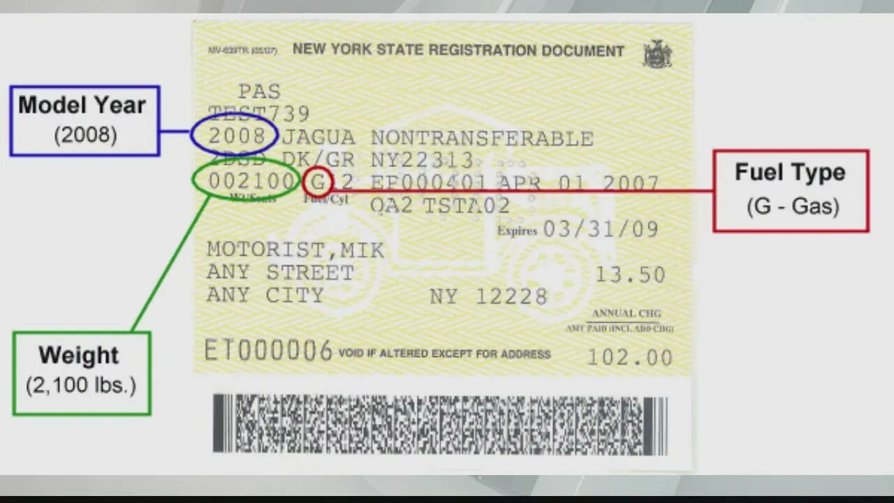 New registration