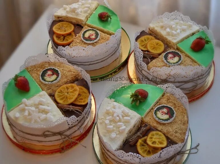 новогодние четвертинки тортиков. четвертинки тортов на новый год. новогодние четвертинки тортиков. новогодние тортики. новогодние четвертинки.