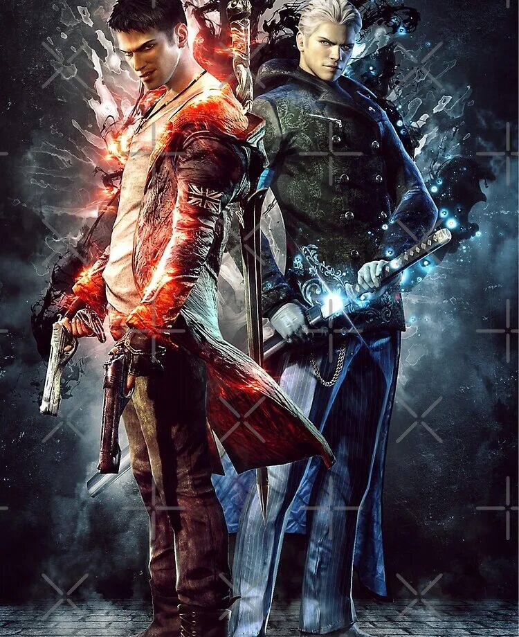 Вергилий и Данте из DMC 2013. Данте ДМС 5. DMC Devil May Cry Данте. Данте Devil May Cry 2013. Брат данте