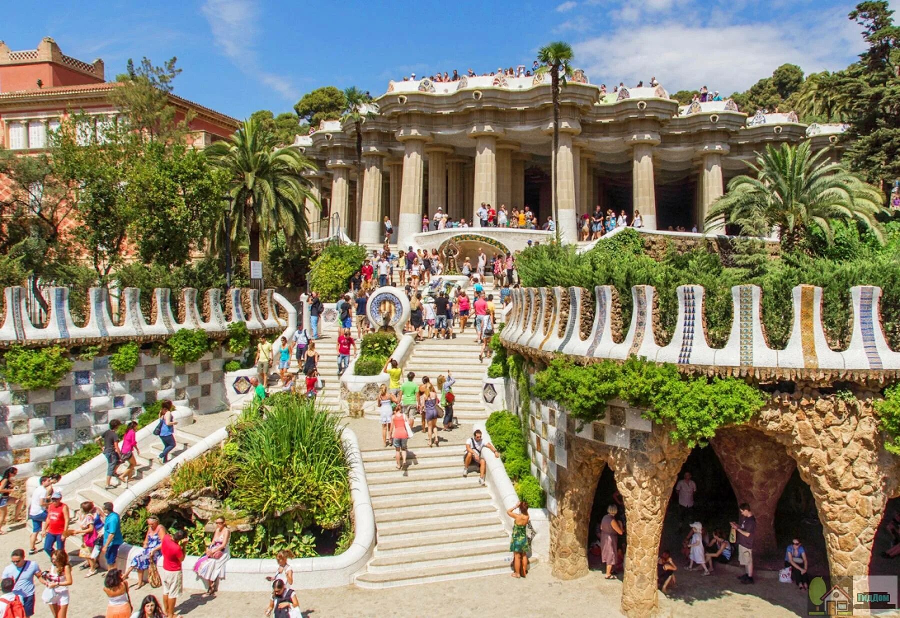 Антонио гауди парк гуэля. Поездка в испанию. Поездка в испанию. Королевство испания. Толедо испания фото.