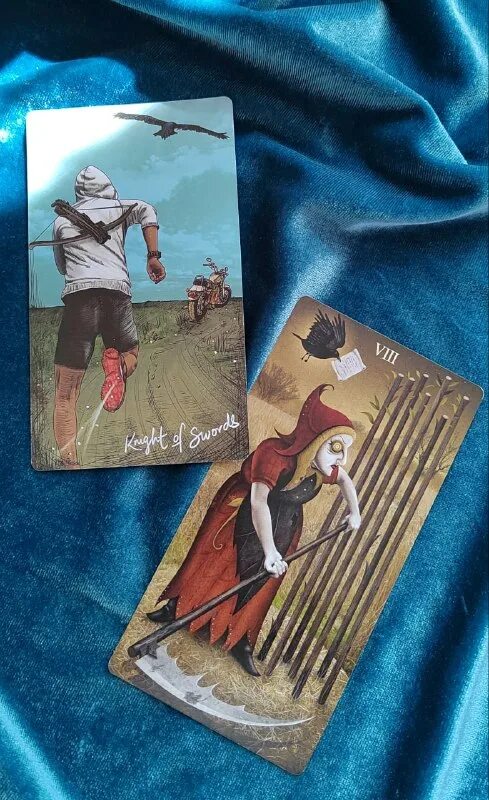 8 жезлов чувства мужчины к женщине