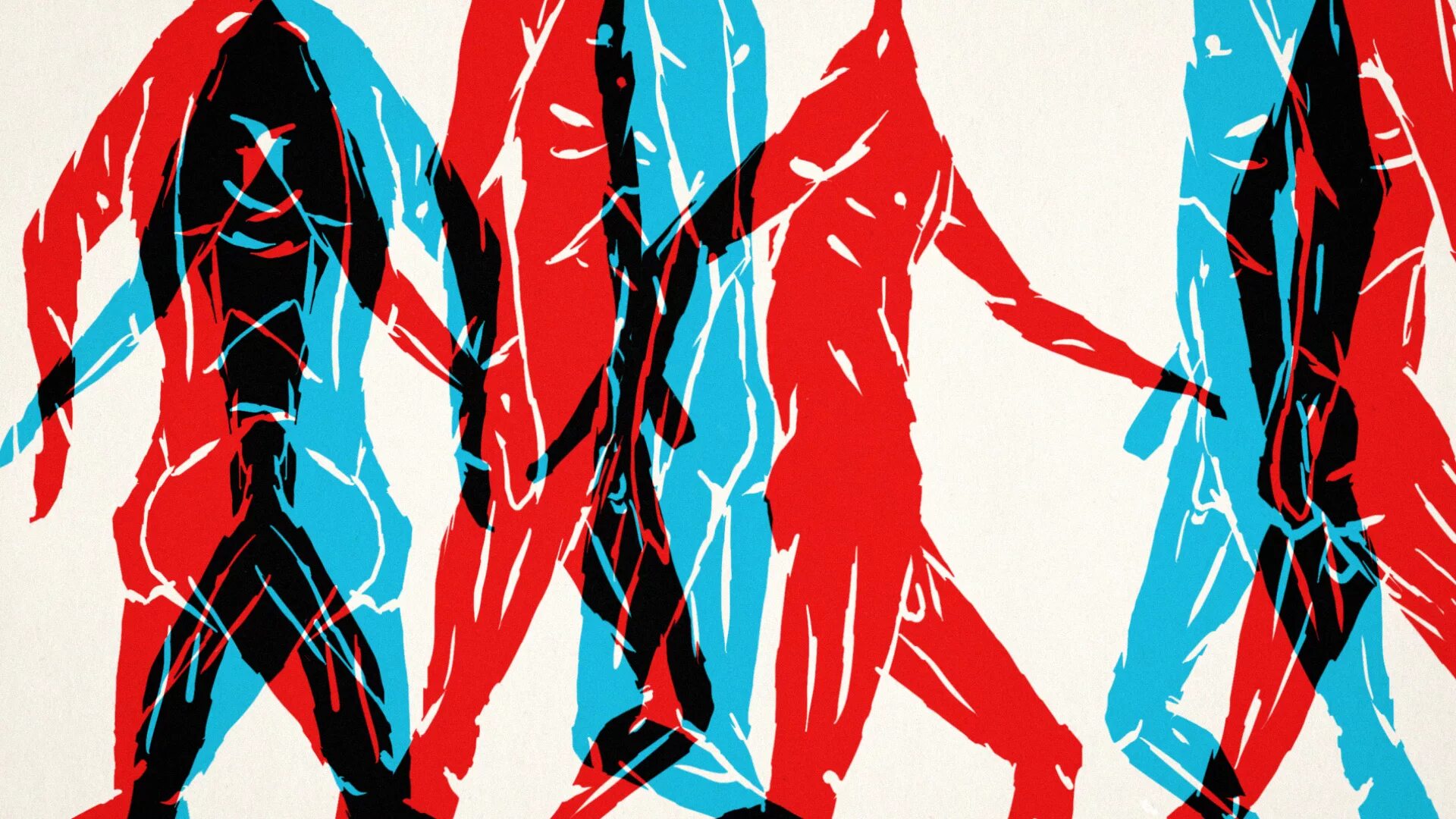 креативные рисунки. разноцветные люди. психотерапевтическая живопись. абстрактное общество общество. современное искусство живопись.