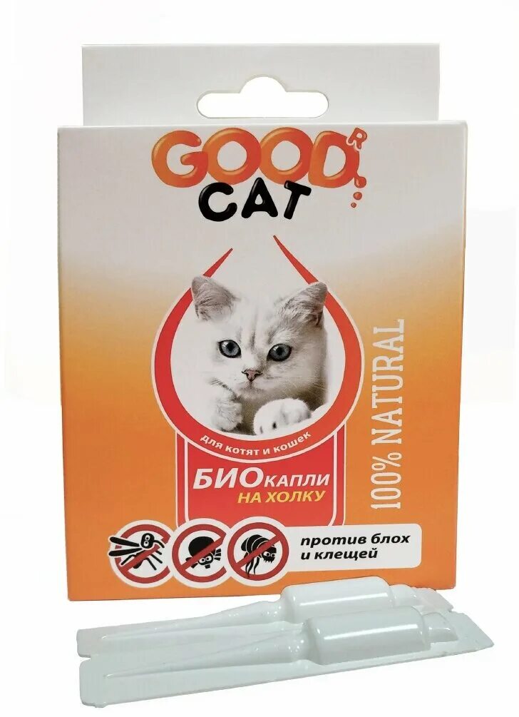 Как защитить кота от клещей весной