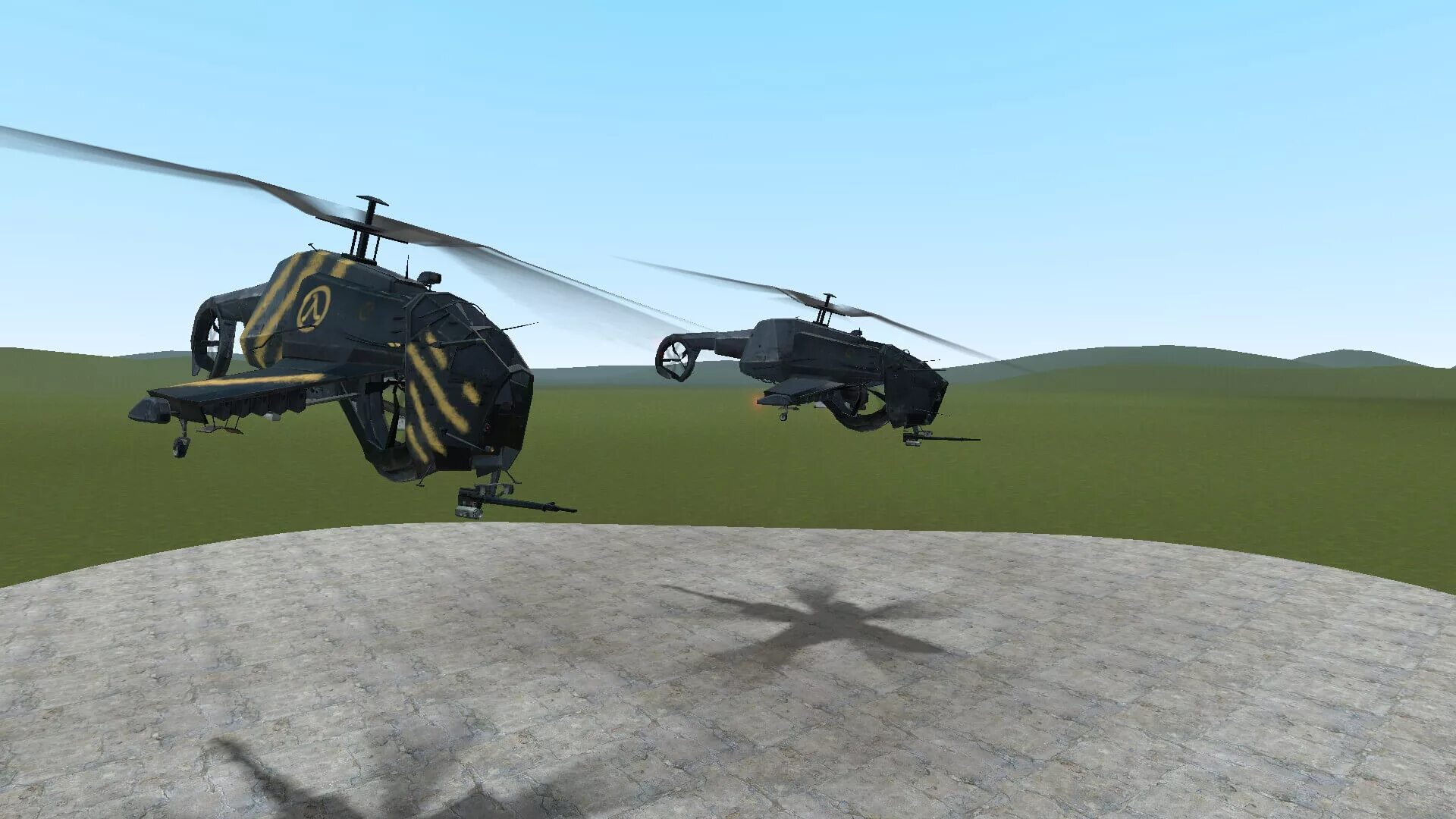 Вертолет hl2. Half Life 2 вертолет. Вертолёт охотник half Life 2. Вертолет комбайнов халф лайф 2.