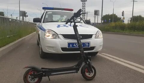 Какие штрафы за электросамокат