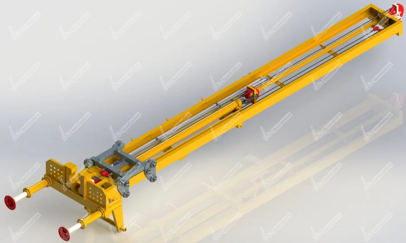 Каркас мачты урб 2а2. Каркас мачты 2д-20. Усиленная мачта урб 2а2. 100. Цилиндр подъема мачты урб 2а2.