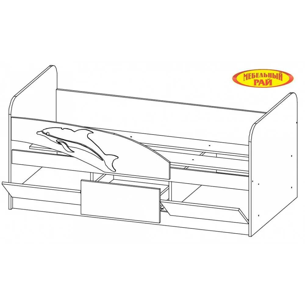 Детская кровать Дельфин-2. Кровать детская Дельфин 80×160. Кровать Дельфин 2 с ящиками Размеры. Сборка детской кроватки Дельфин 2.