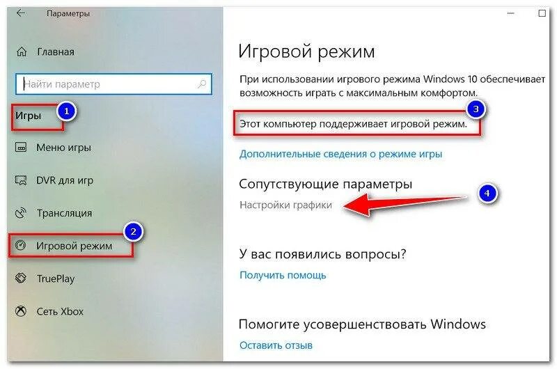 Что такое режим игры. Игровой режим Windows. Игровой режим Windows 10. Игровой режим включен. Как включить игровой режим.