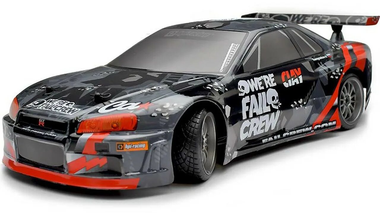 Управление машины дрифт. RC модель Nissan Skyline r34. HPI Racing e10 Drift. Дрифт RC Skyline 34.