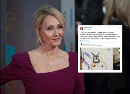 JK Rowling apologises after accidentally tweeting 'f**k up some TERFs&...