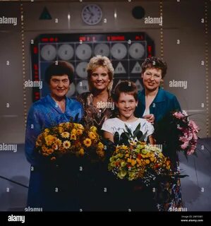 Mit dem Kopf durch die Wand, ZDF Fernsehquiz, Familien-Quizshow mit 3 Gener...