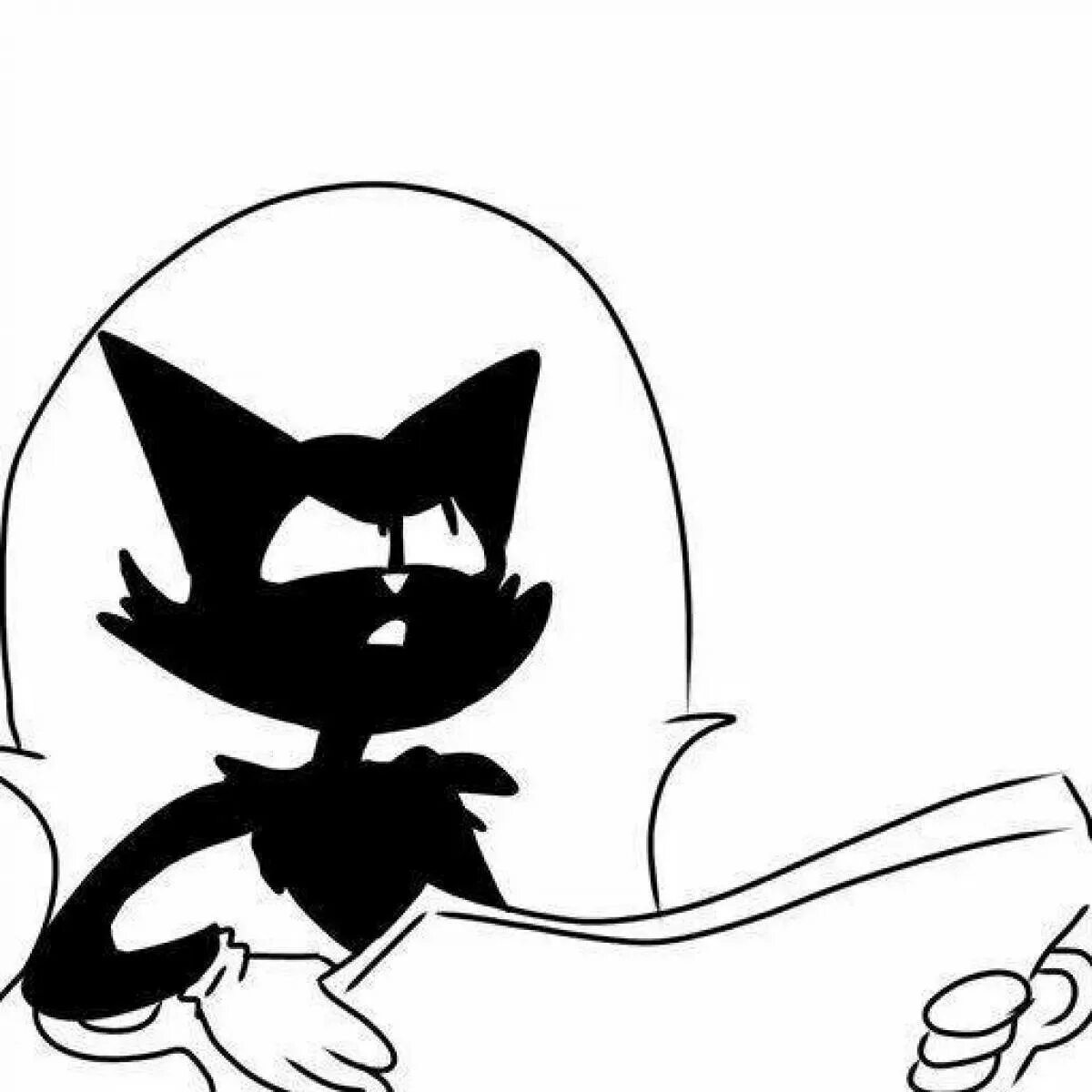 Нарисовать лежащего кота. Картун кэт тревор henderson. Джулиус картун кэт. Картун китти тревор хендерсон. Кошка лежит раскраска.